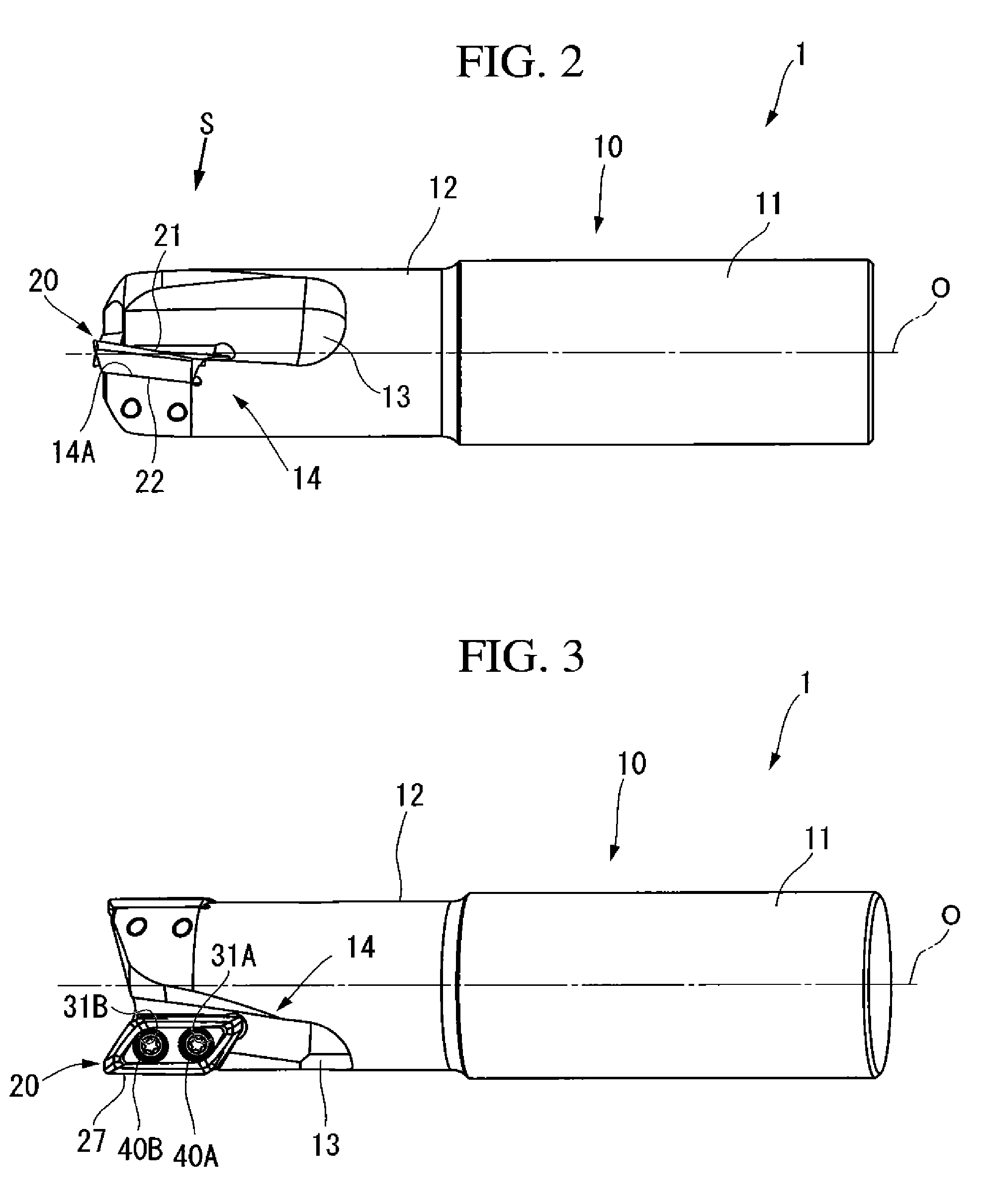 Insert type cutting instrument and insert, method for attaching insert to insert main body