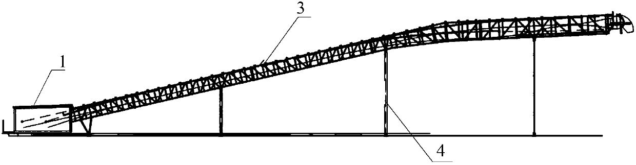 Bulk particle conveying device