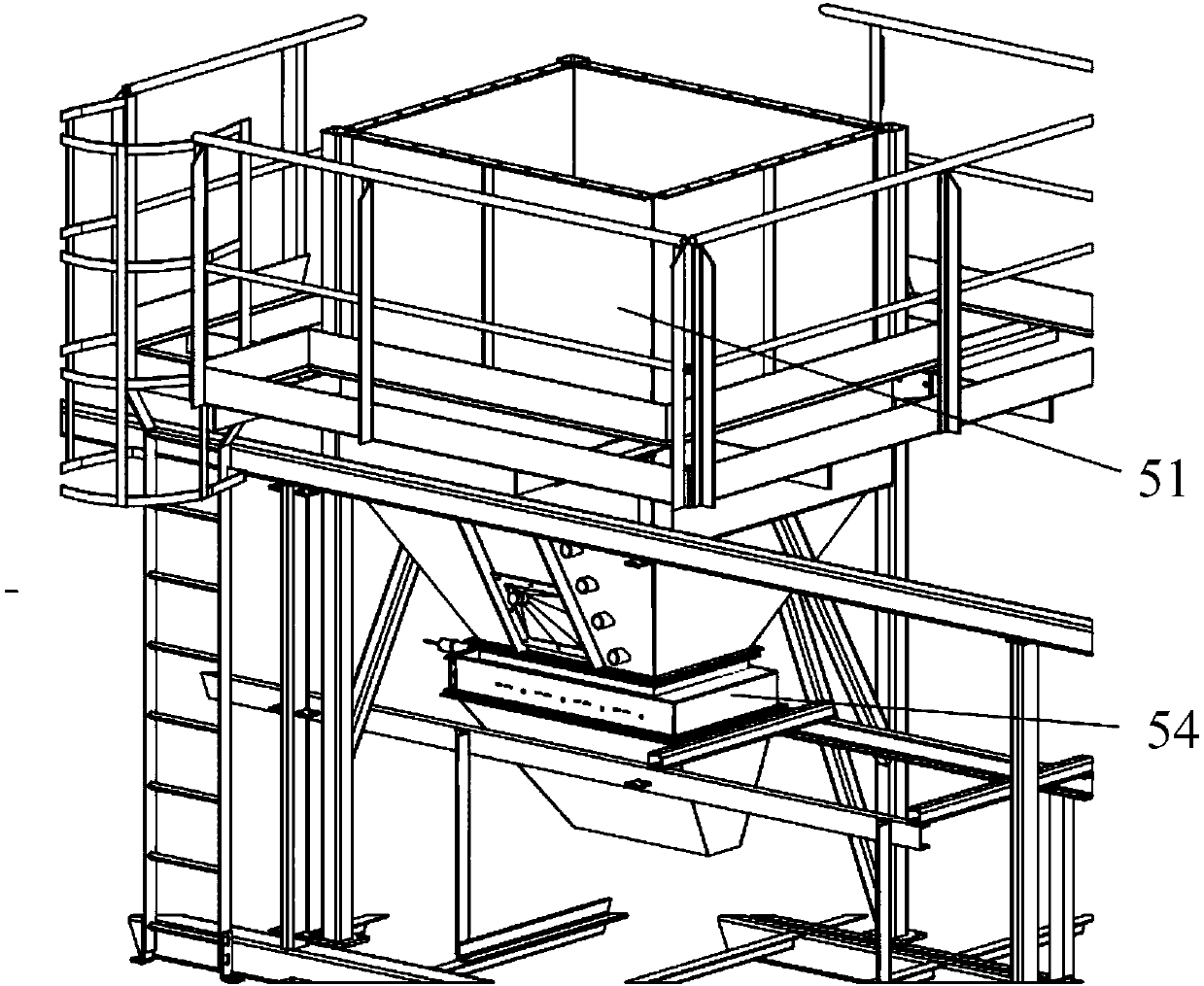 Bulk particle conveying device