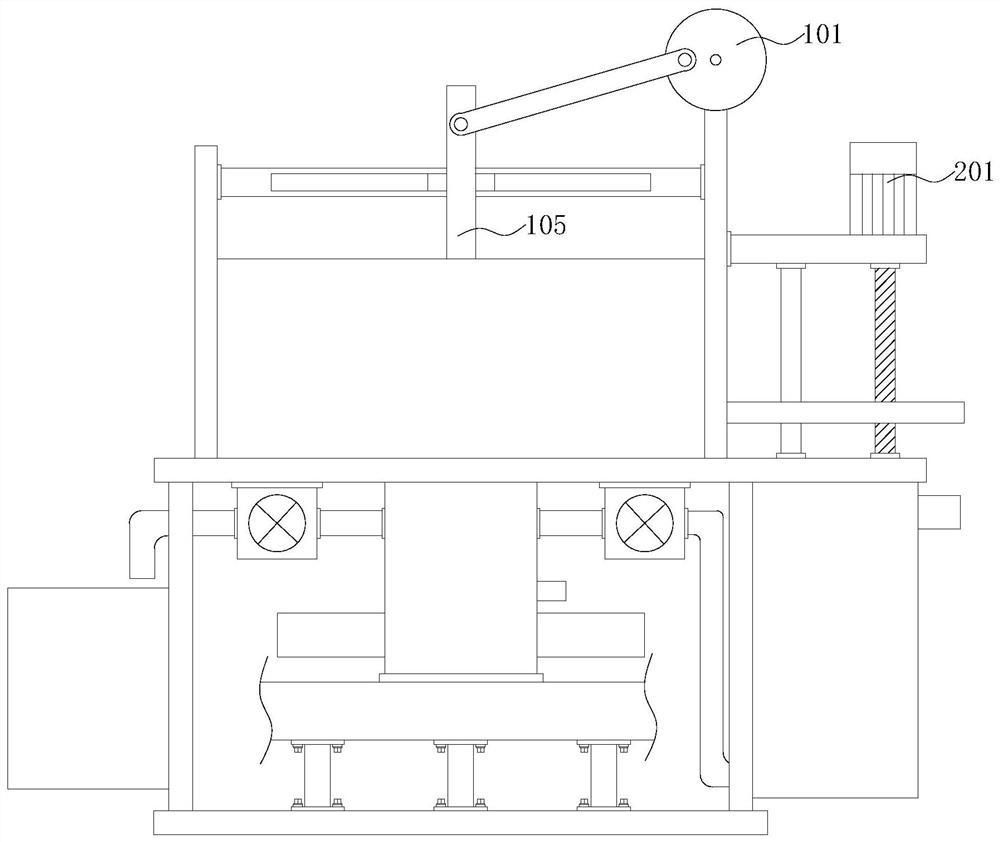 Injection molding machine with feed preheating function