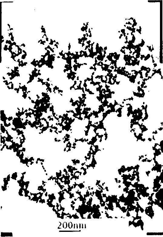 Nanometer antimony-doped stannic oxide antistatic coating and method for making same