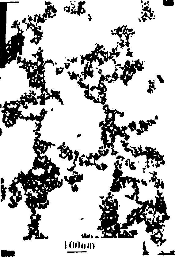 Nanometer antimony-doped stannic oxide antistatic coating and method for making same