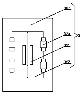 Convection flow type double furnace cover structure using annealing furnace to make furnace temperature uniform