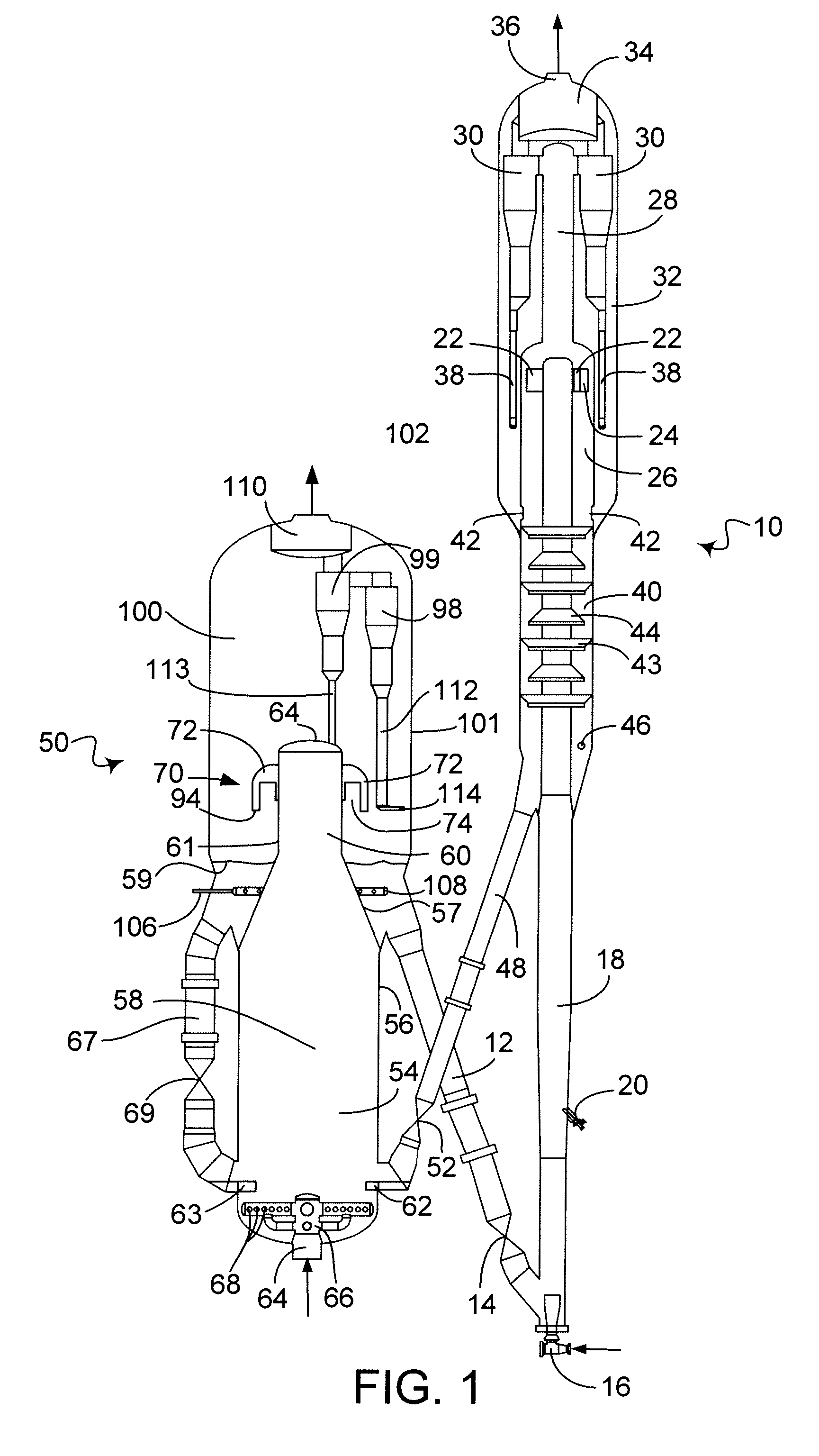 Apparatus and process for regenerating catalyst