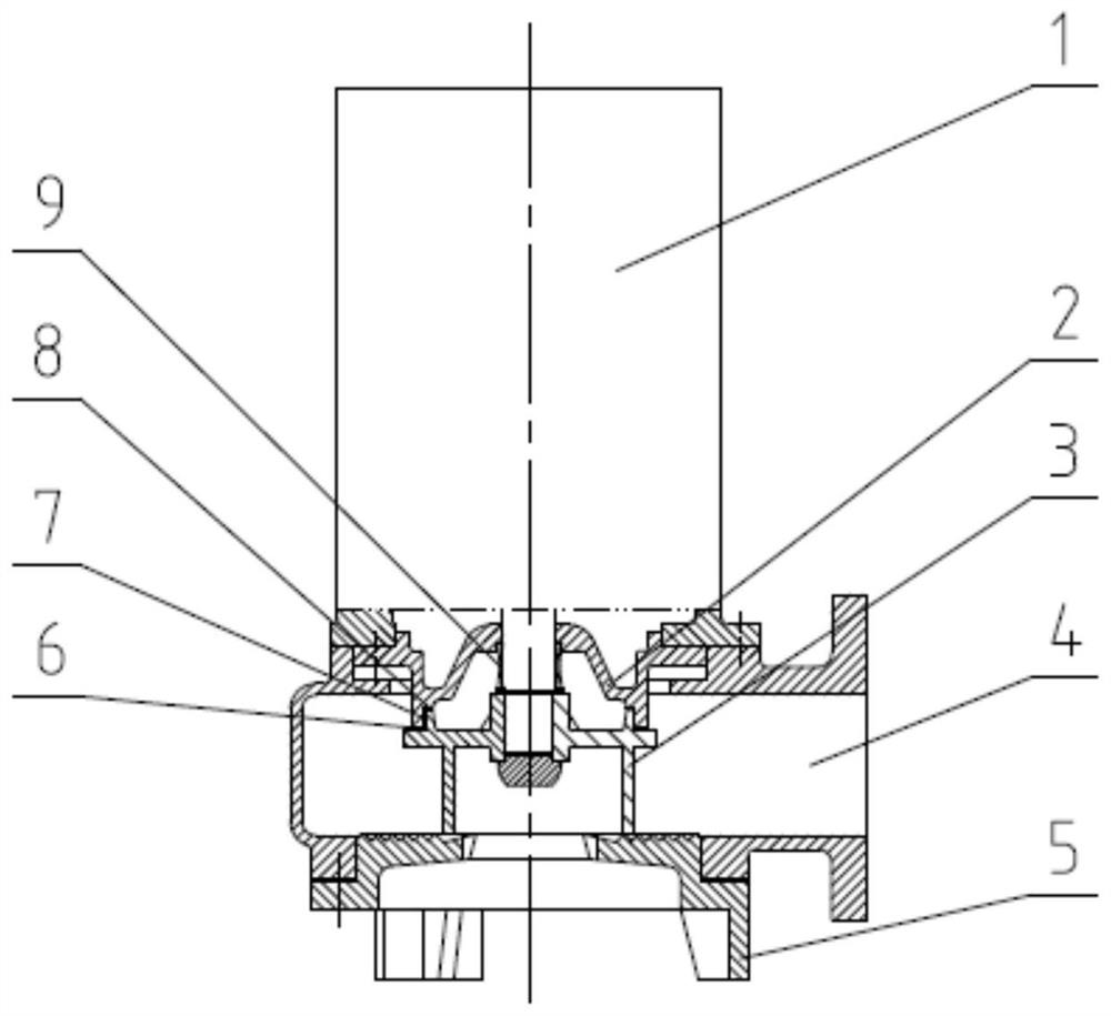 Submersible pump capable of improving mechanical seal operation environment