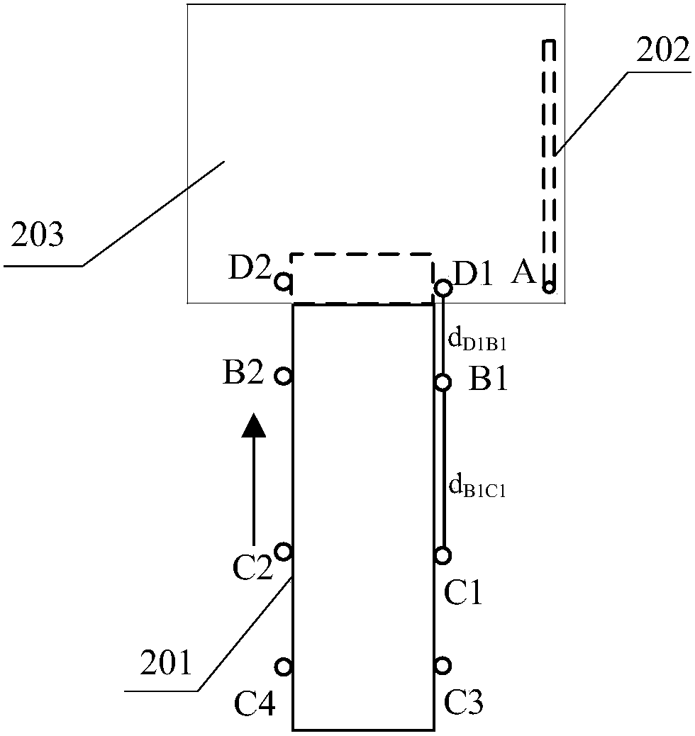 A system and method for detecting the appearance of communication leaky cables in vehicle-mounted tunnels