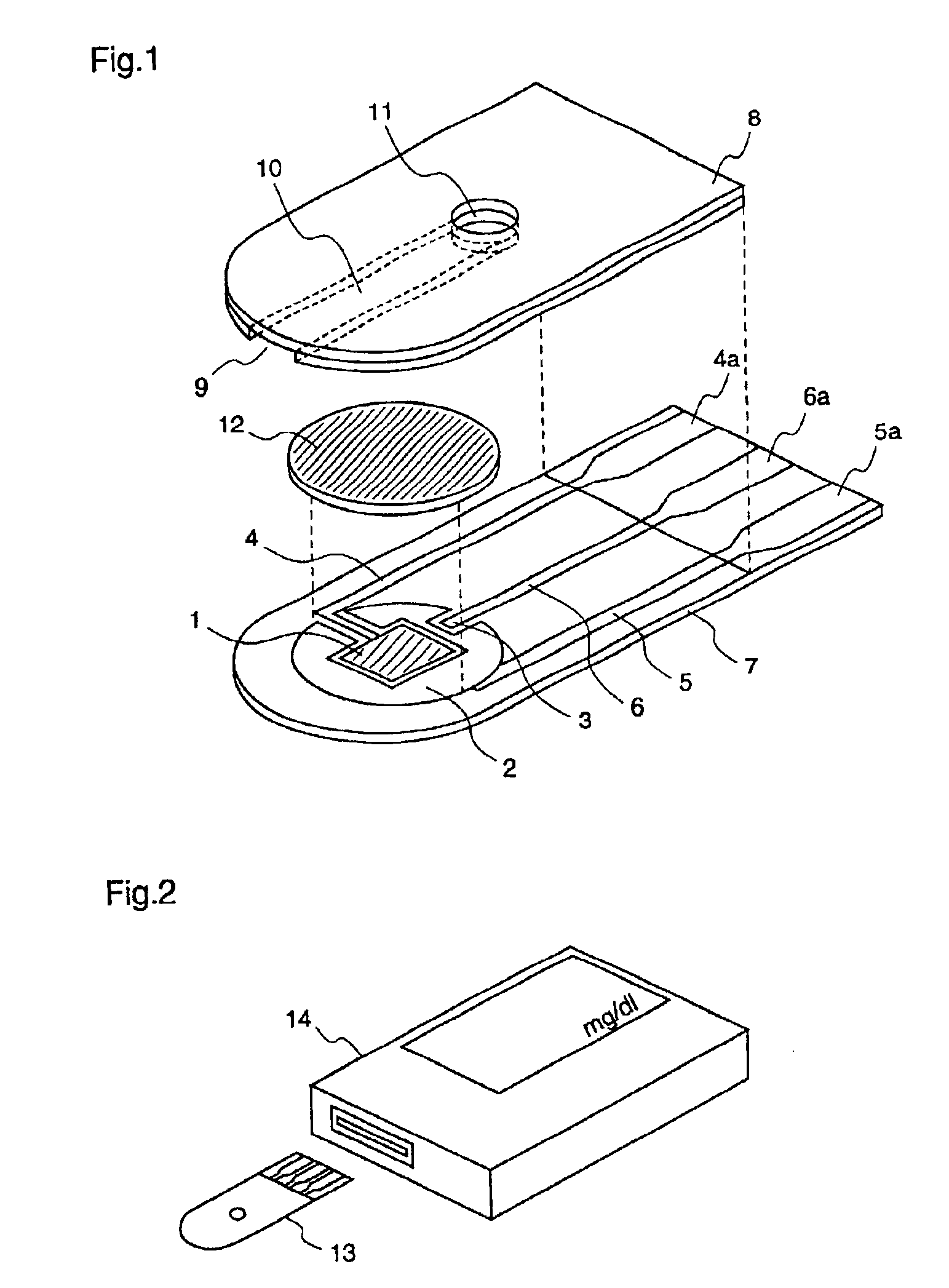 Measuring device using biosensor and biosenor used for it, and dedicated standard liquid