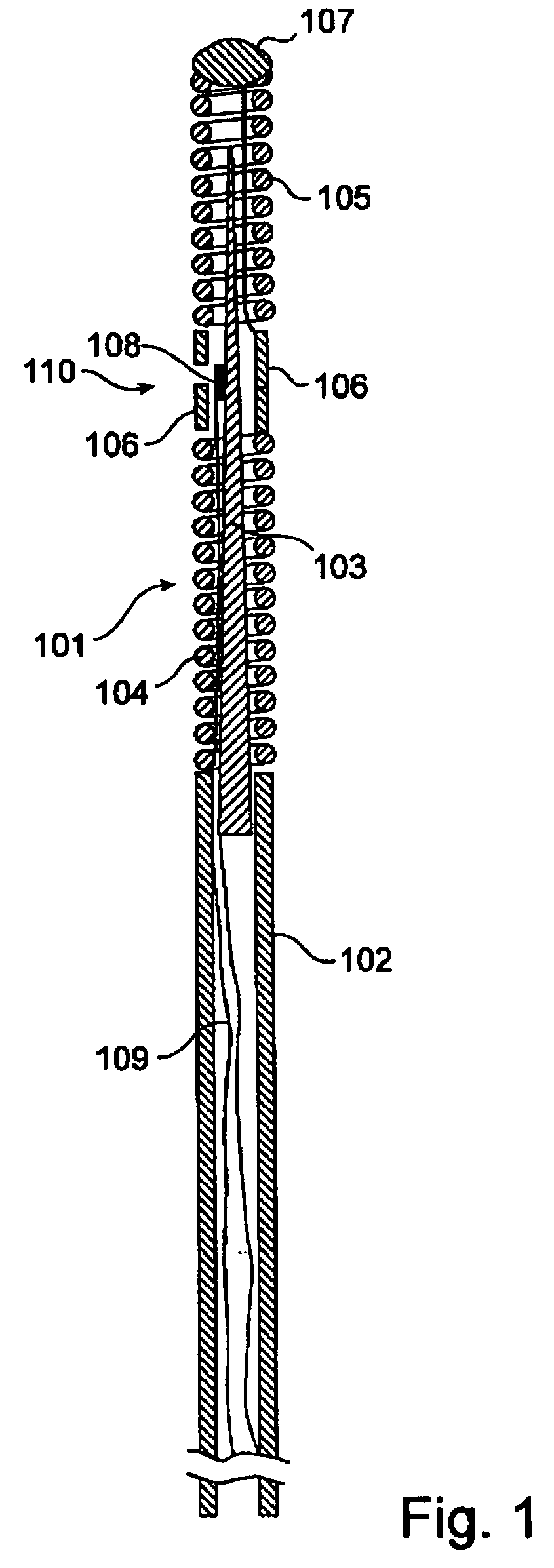 Transceiver unit in a pressure measurement system