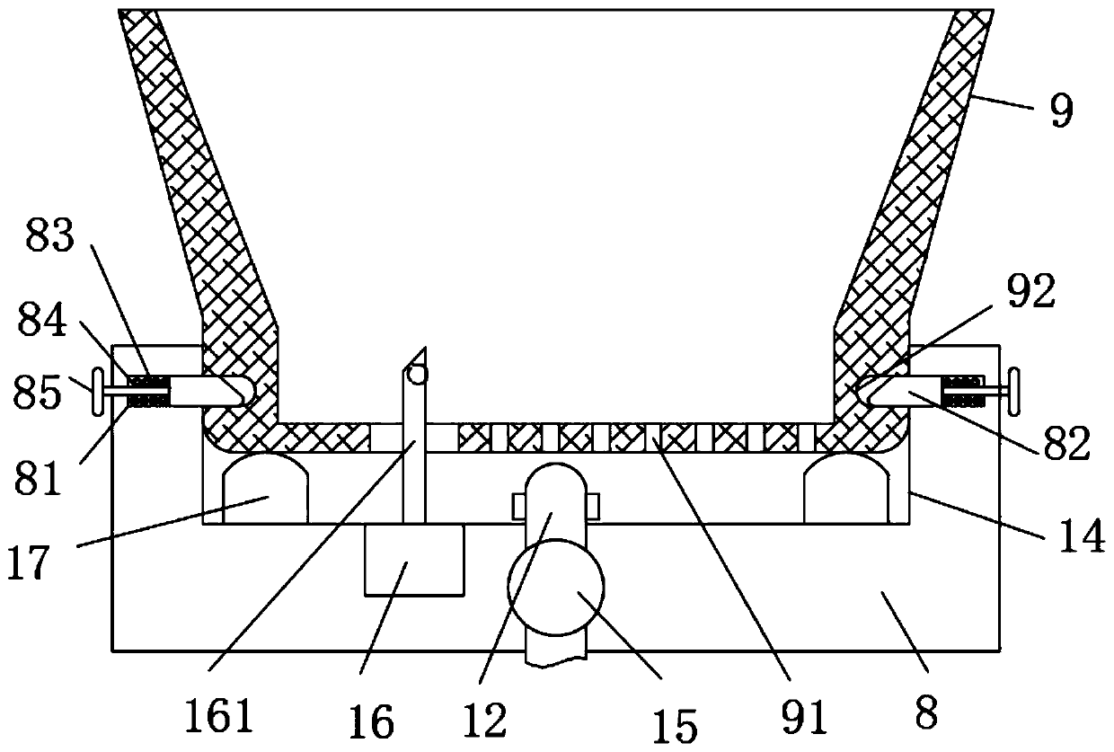 Indoor intelligent building decoration flower stand and control system thereof