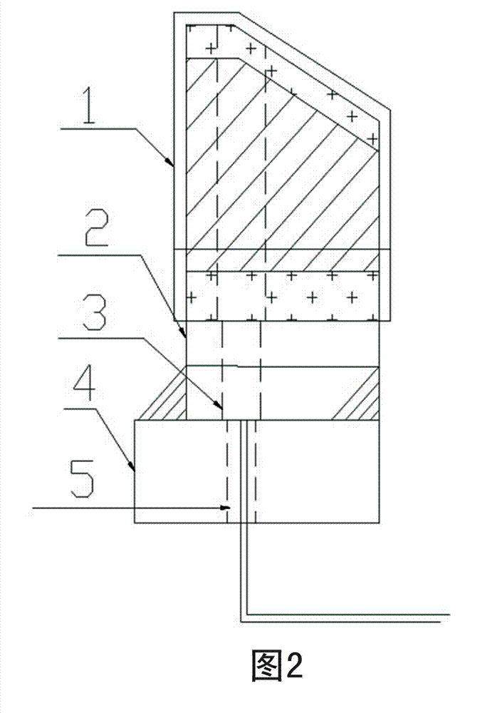 Detection device and detection method for wear loss of shield machine cutter