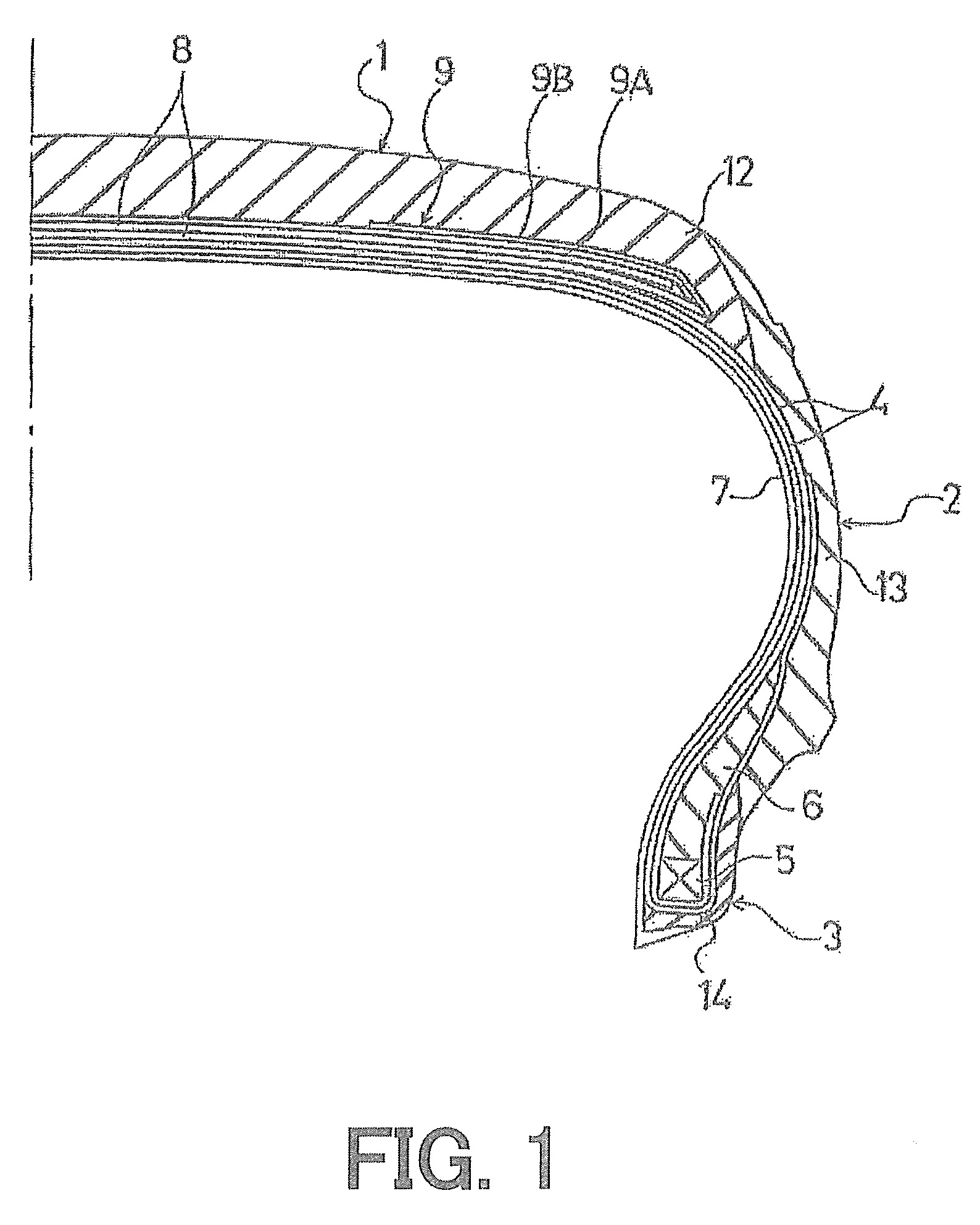 Pneumatic tire for passenger car and method of manufacturing the same