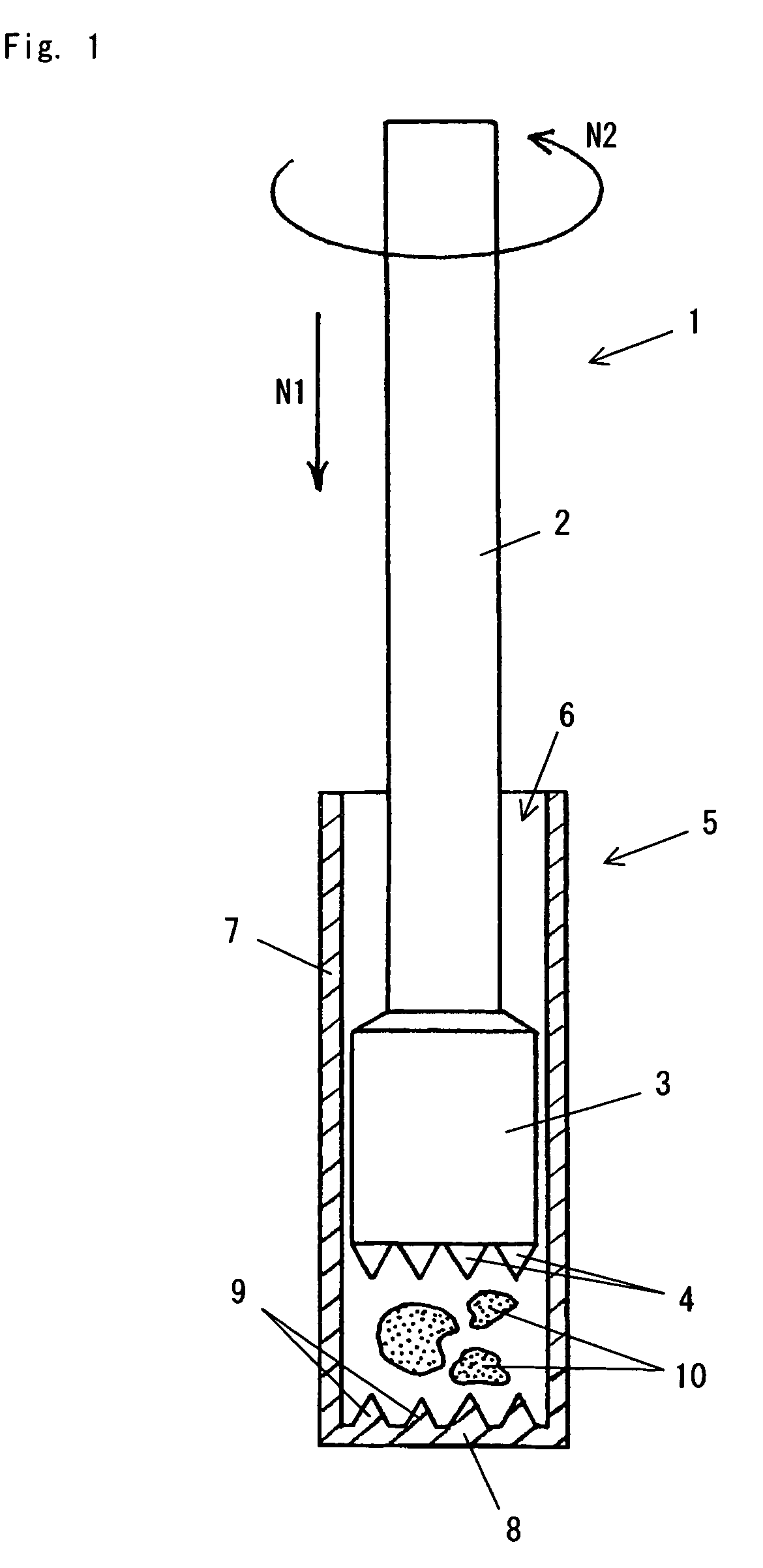 Sample trituration vessel, tool and method using the same