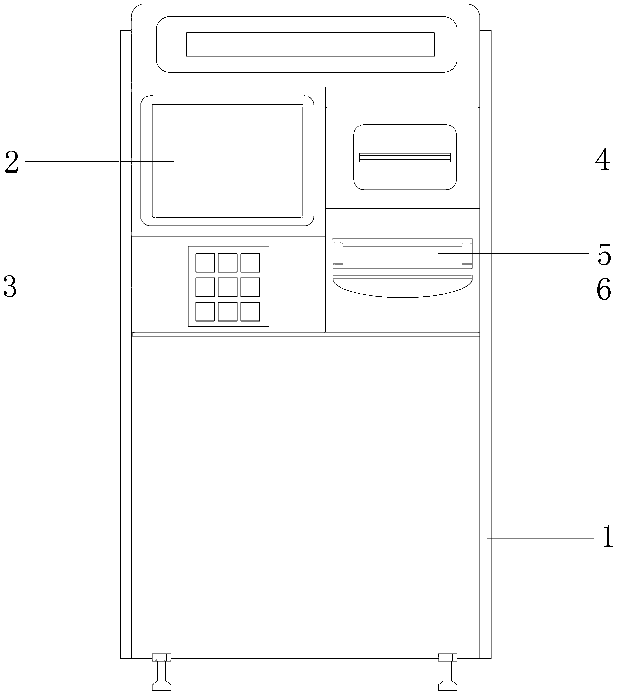 Foreign currency self-service exchange device and method capable of supporting multiple currencies