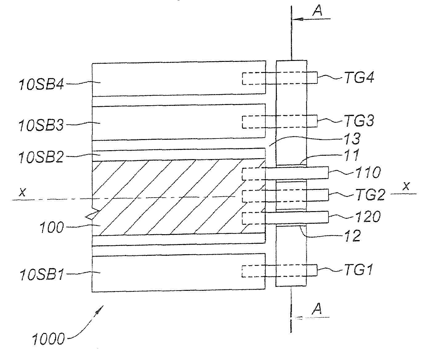 Core for turbomachine blades