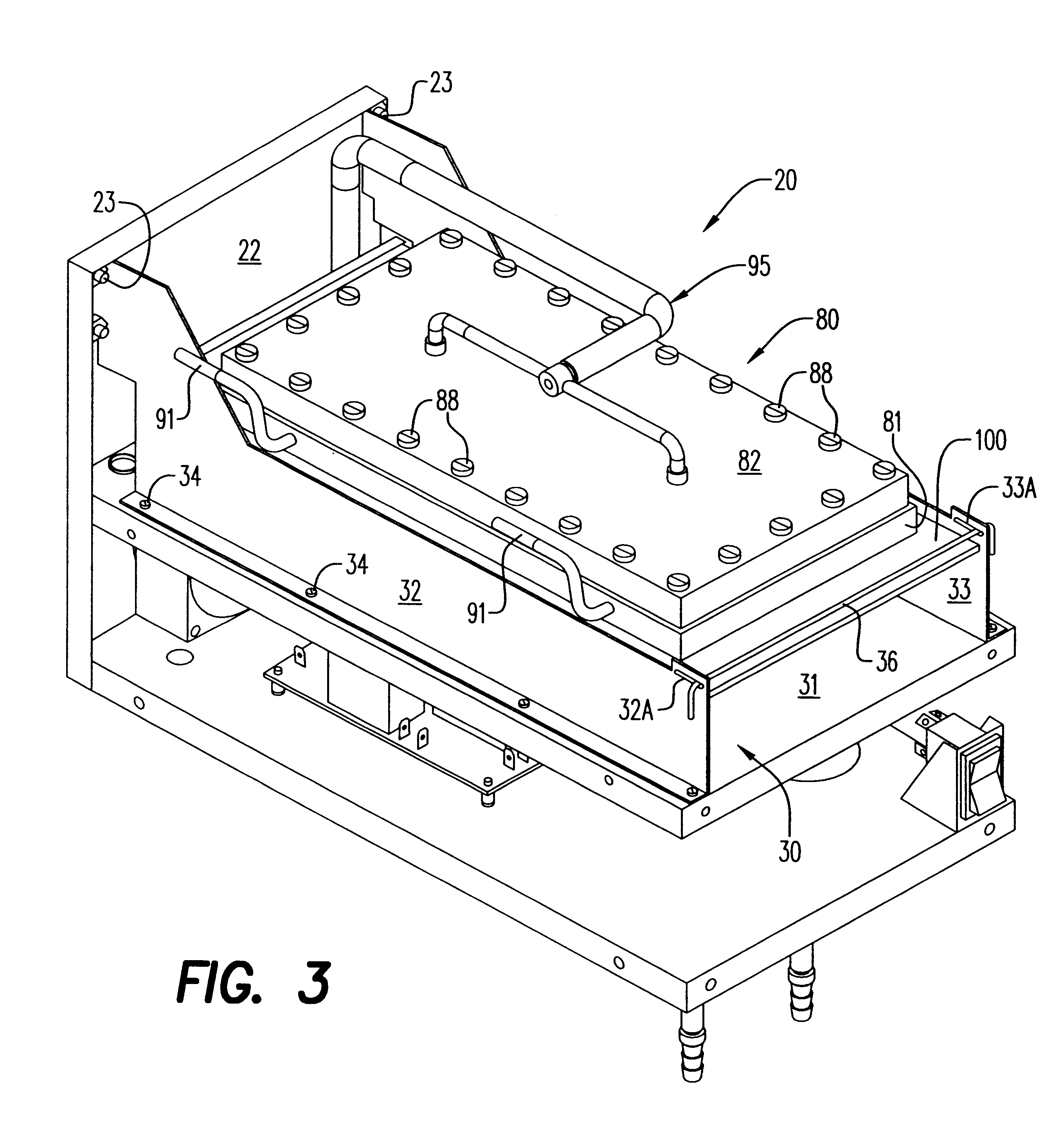 Method and apparatus for generating and applying steam for food cooking and finishing