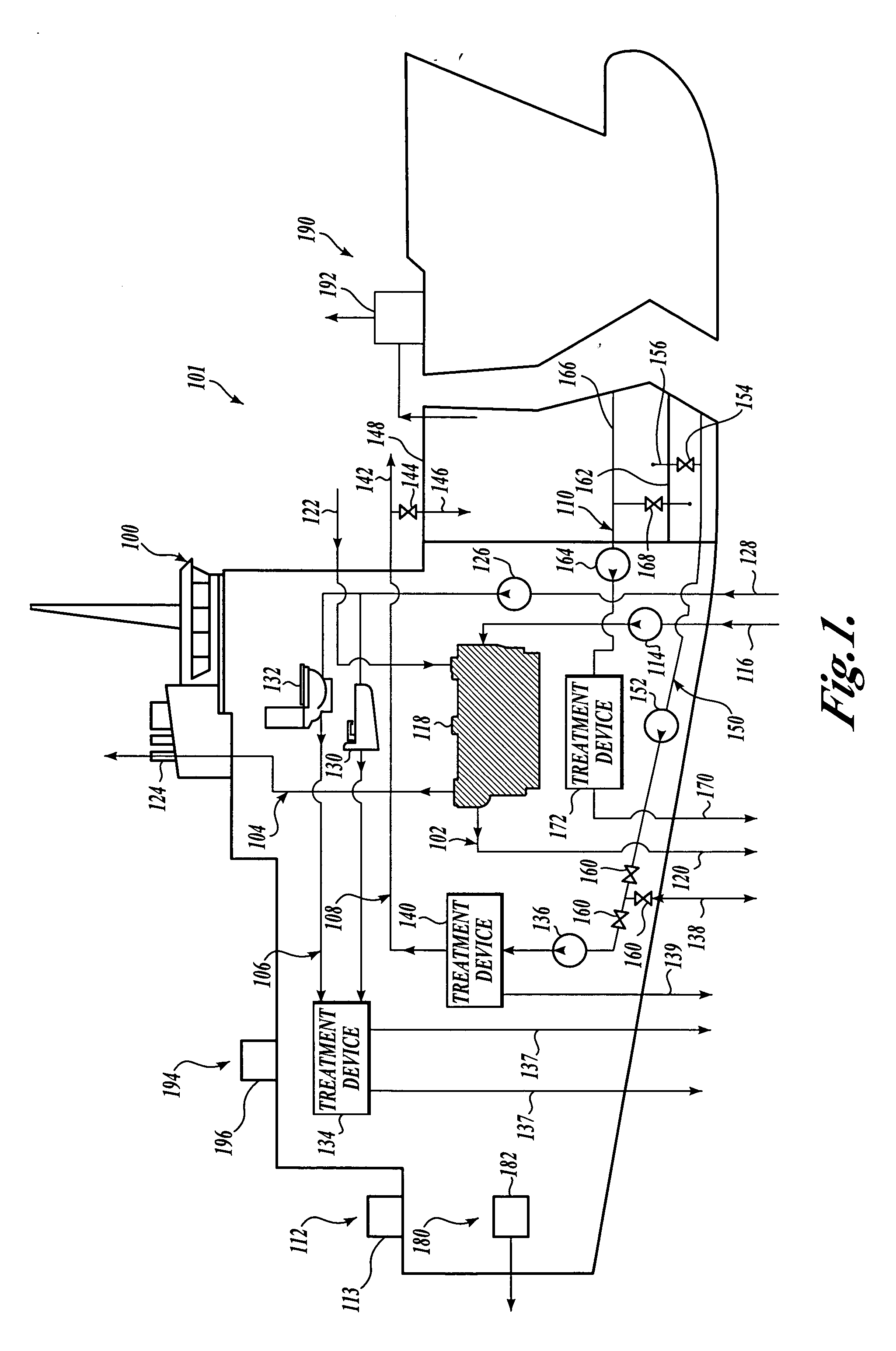 Apparatus and method of vessel emission management