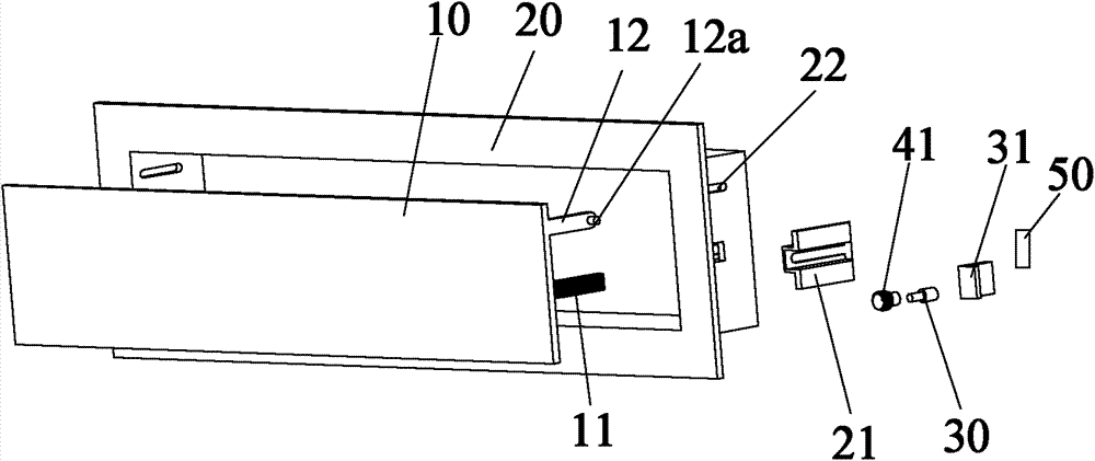 Air pipe air conditioning unit and air port part thereof