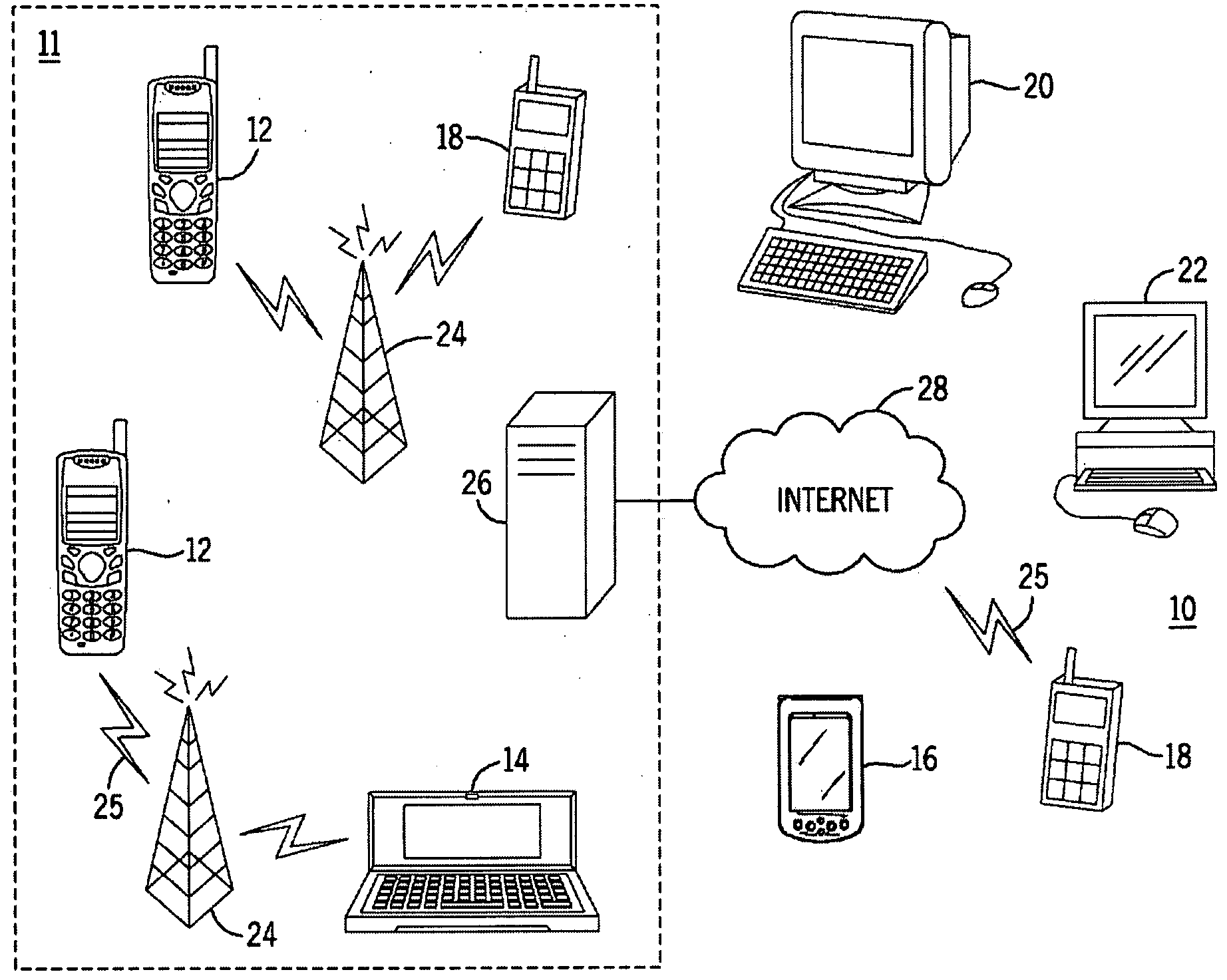 Method providing positioning and navigation inside large buildings