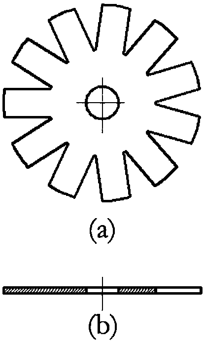 Disc-shaped star wheel of single-screw compressor and its forming process