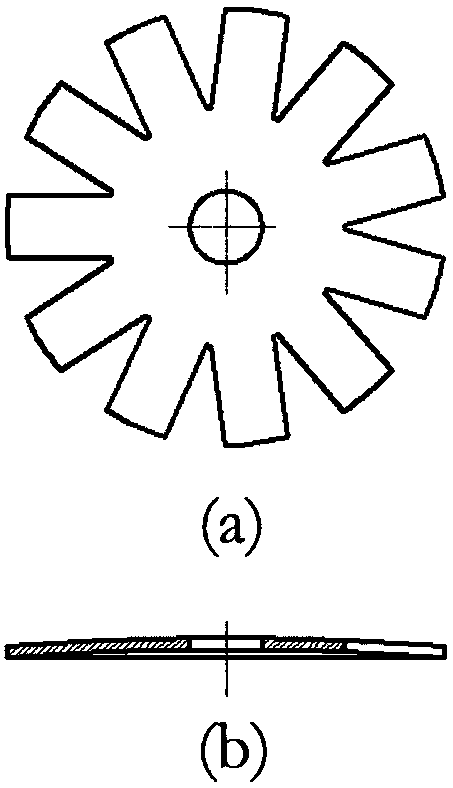 Disc-shaped star wheel of single-screw compressor and its forming process