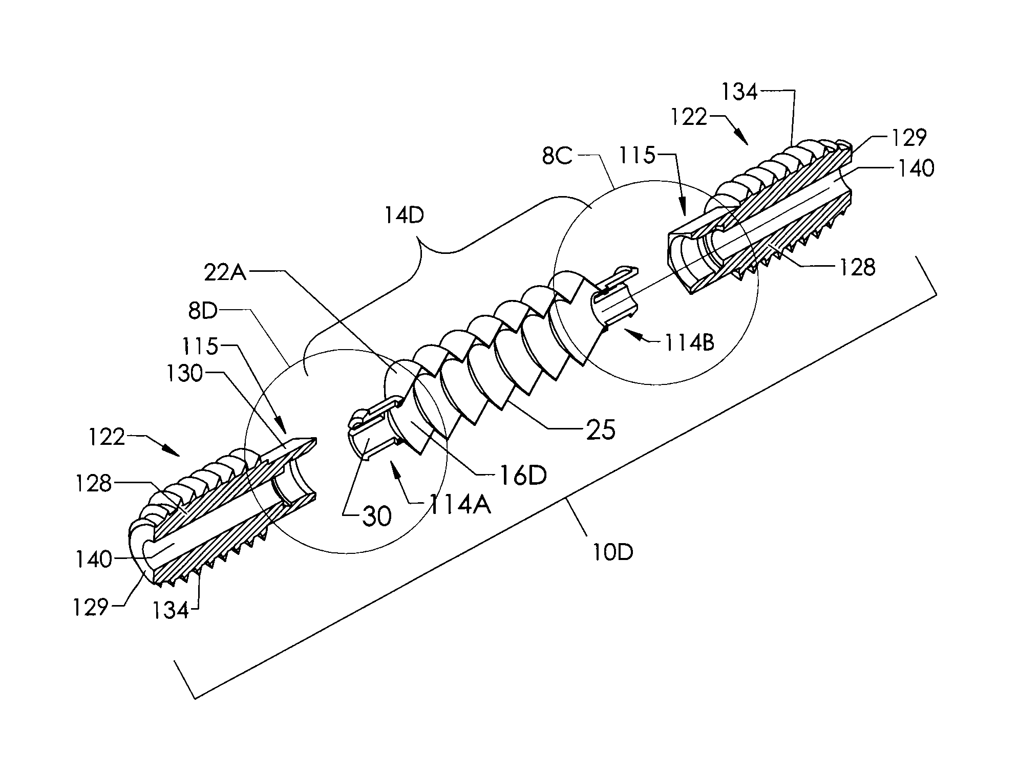 Fasteners with shape changing bellows and methods using same