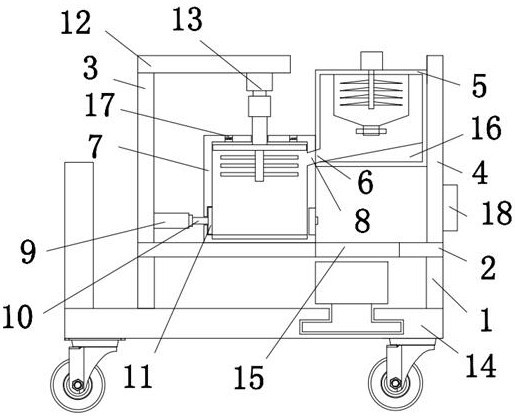 Movable sludge treatment equipment