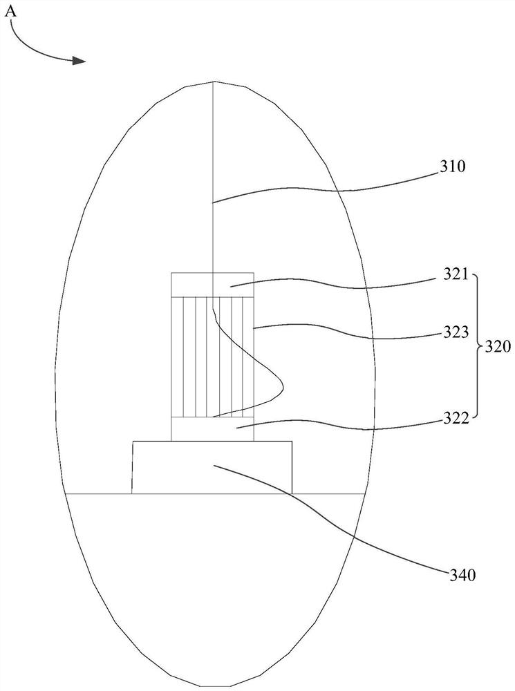 Shallow water floating type wind power system and dynamic cable assembly thereof