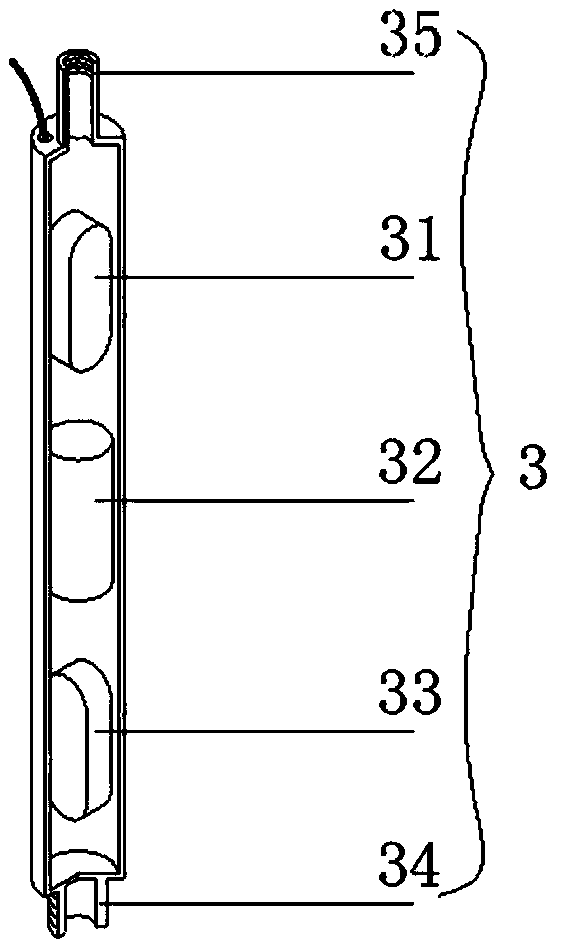 Ground-in-hole combined detecting system based on time domain electromagnetic method and application method thereof