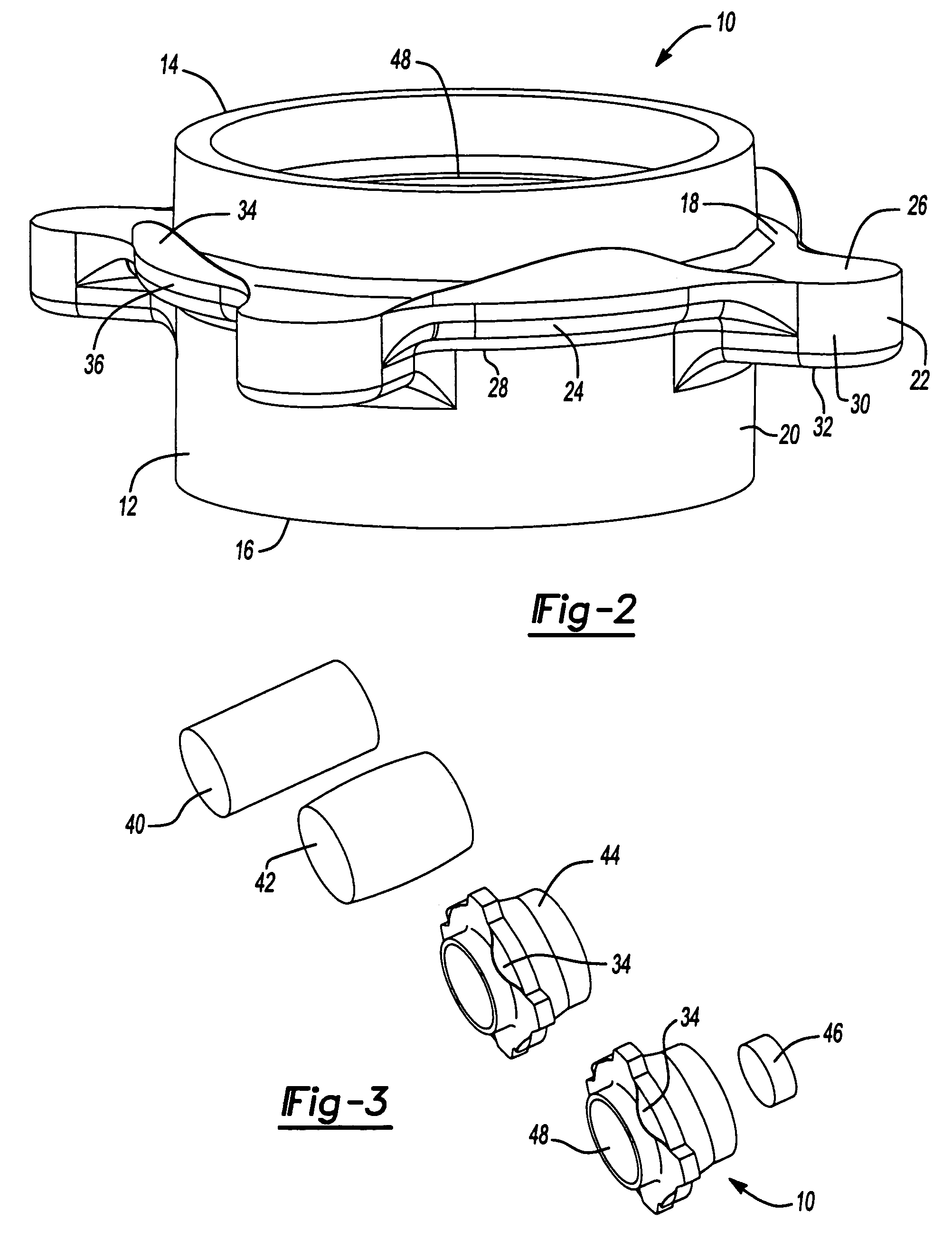 Hotformed hubs and method