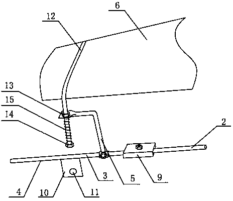 Upper threshing warehouse and lower threshing warehouse height adjusting device used for corn thresher