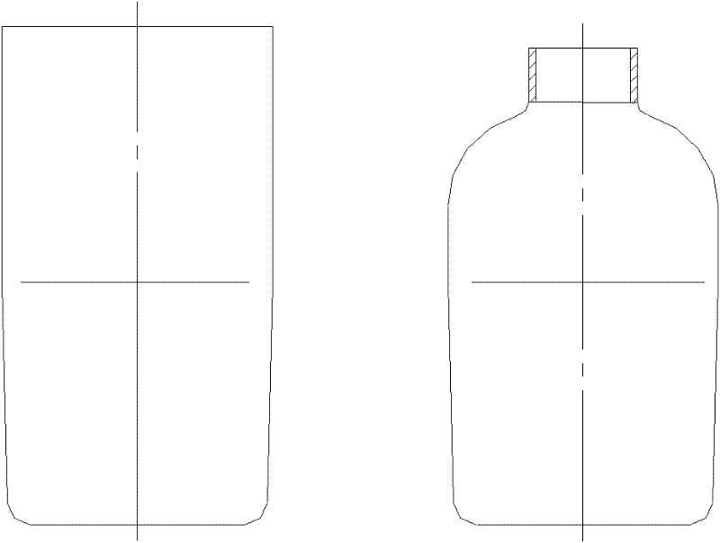 Method for manufacturing thin-wall cylindrical member necking die