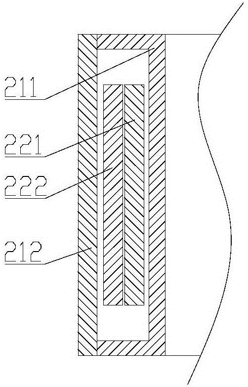 Adjustment device and main frame of headset