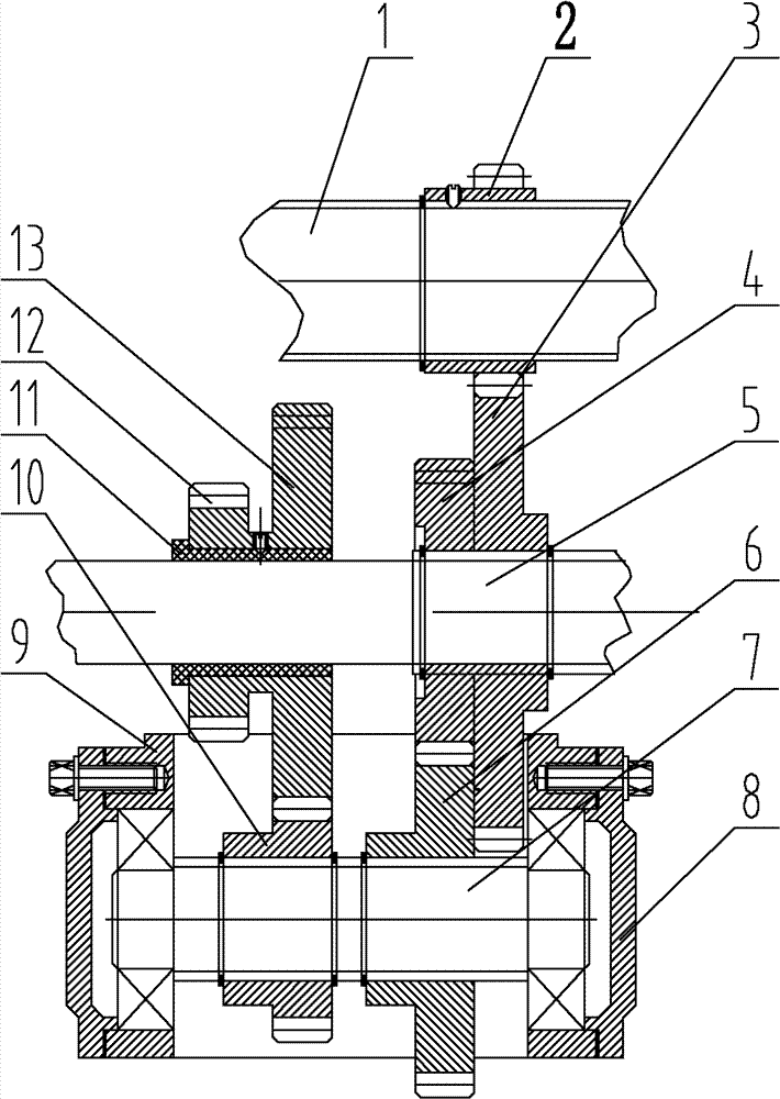 Ultra-low speed gearbox for crawler tractor