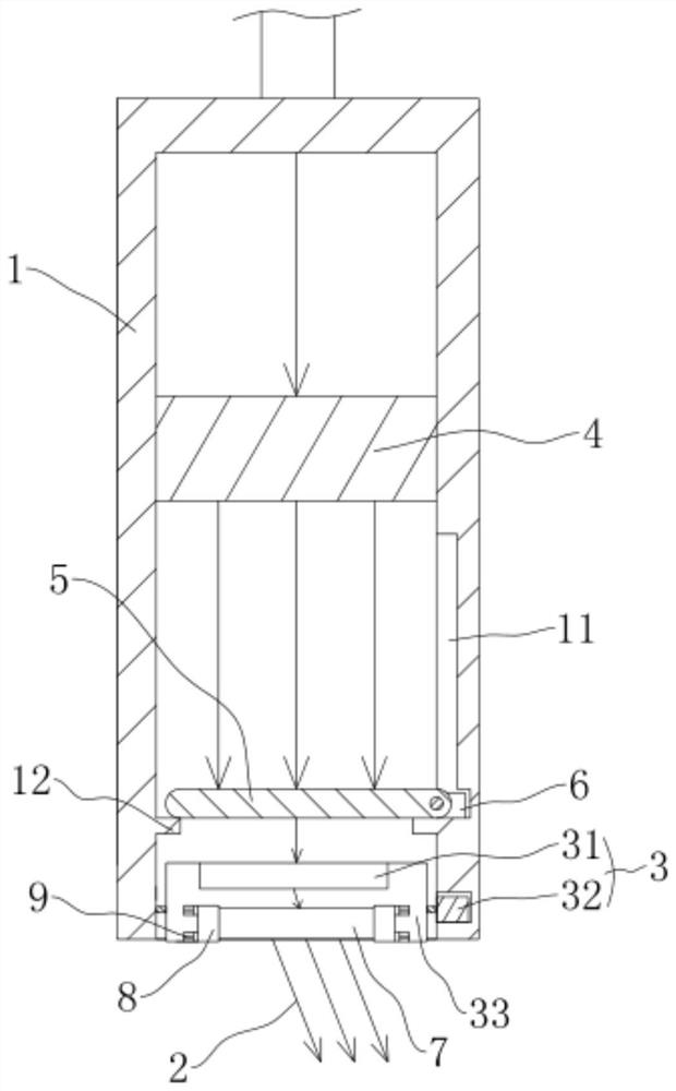 A laser cleaning optical path