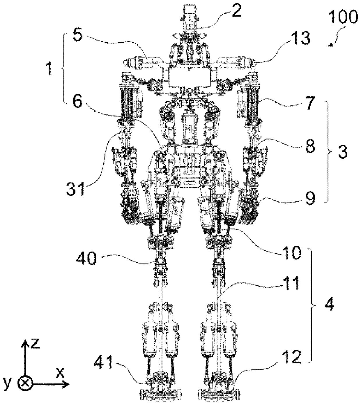 Connection mechanism with three rotational degrees of freedom, robot, robot arm, and robot hand