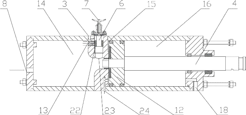 Adjustable impact cylinder