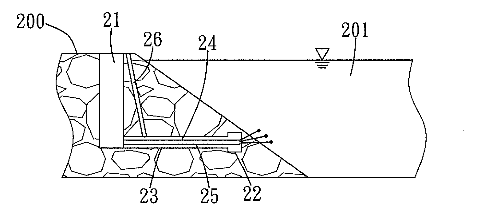 Ocean water drawing system