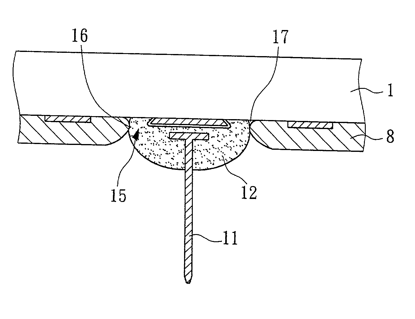 Pin attachment by a surface mounting method for fabricating organic pin grid array packages