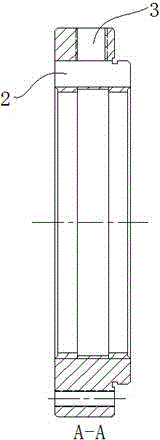 Processing method of tool apron with locking device