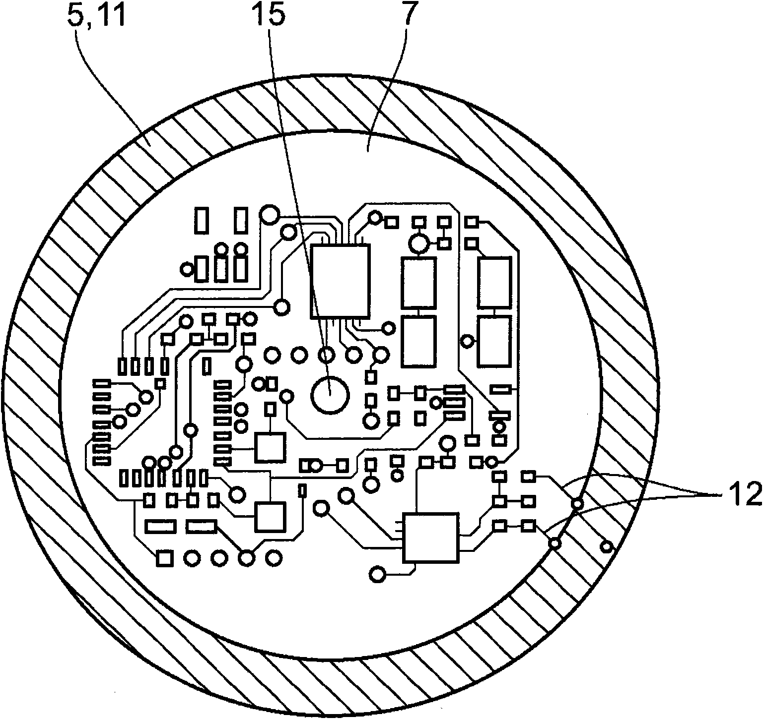 Patient data sensor device