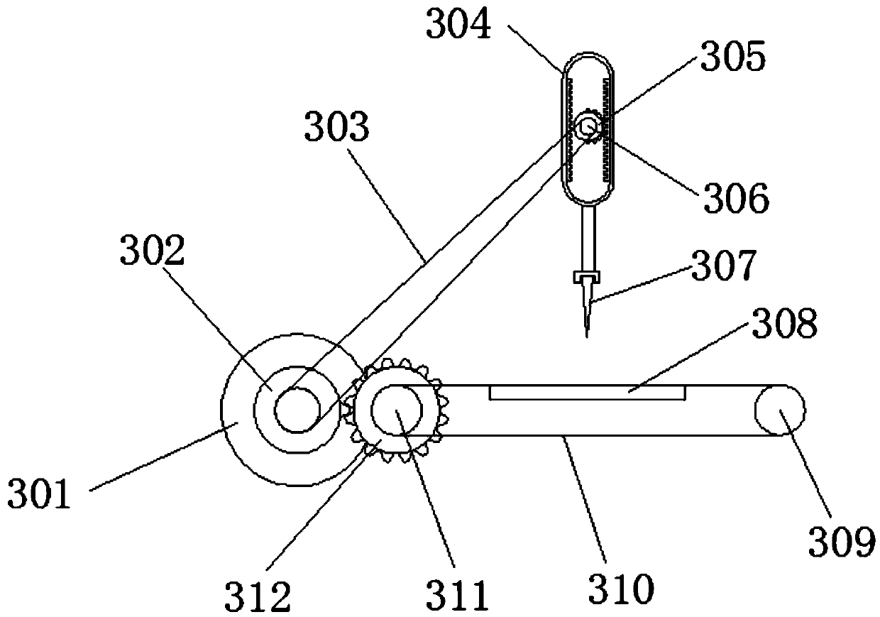 Bamboo shoot slicing machine