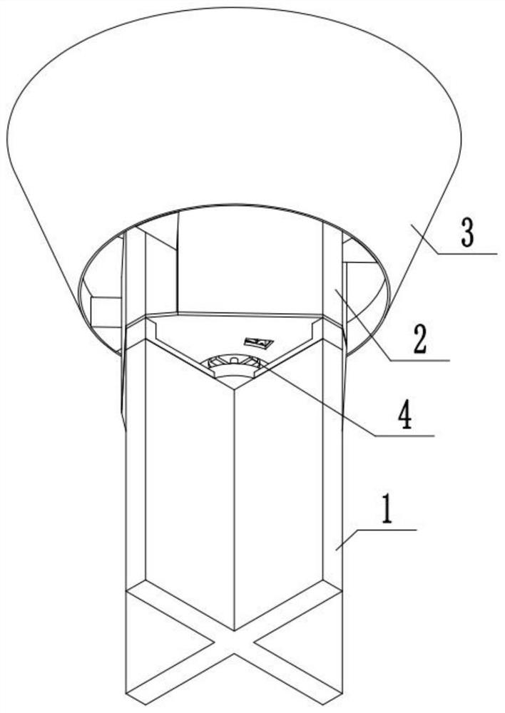 Bar and pipe cutting treatment device for building material machining