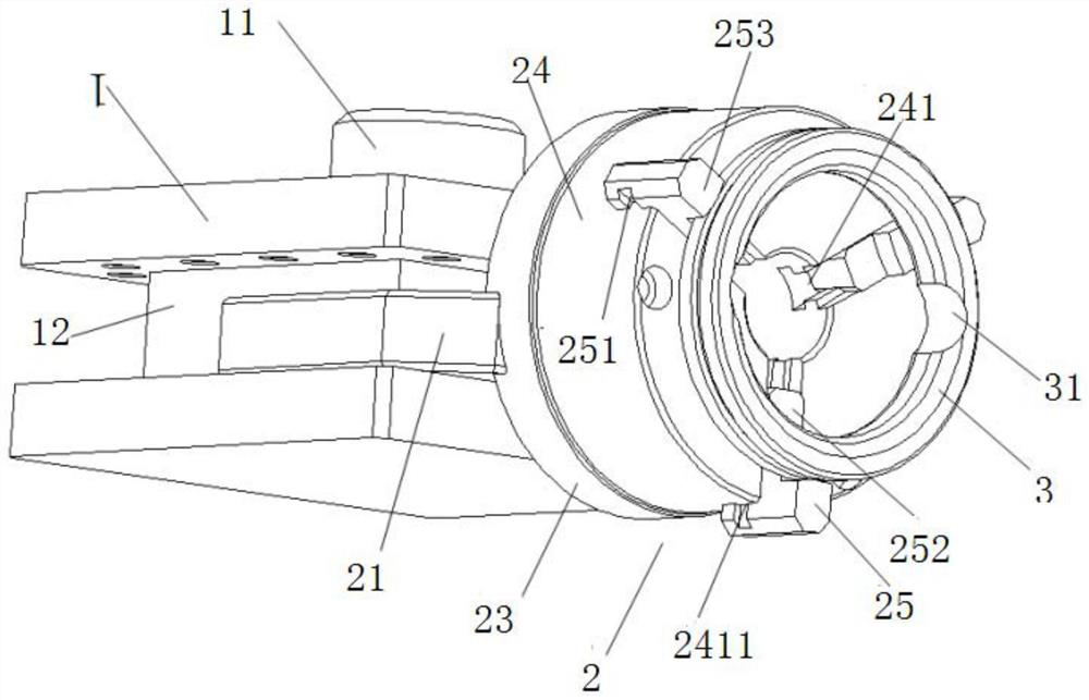 Impactor clamping ring machining clamp and method