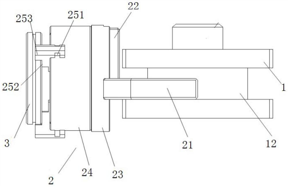 Impactor clamping ring machining clamp and method