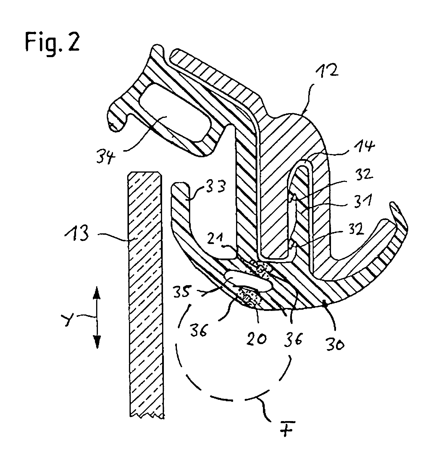 Device for detecting an obstacle in the opening range of a movable closure element