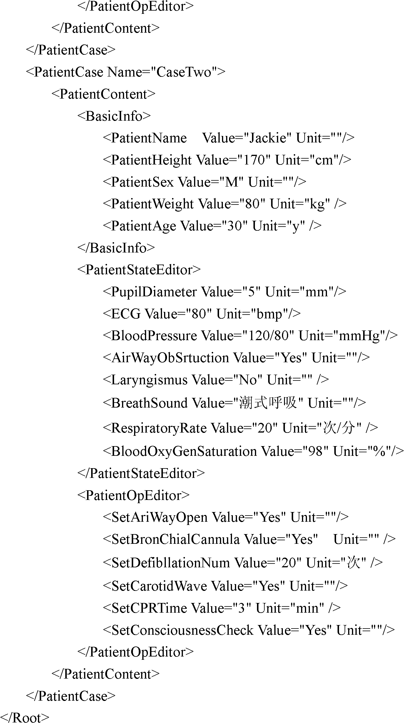 'Electronic patient' edit method based on combination of extensive makeup language (XML) database and relational database