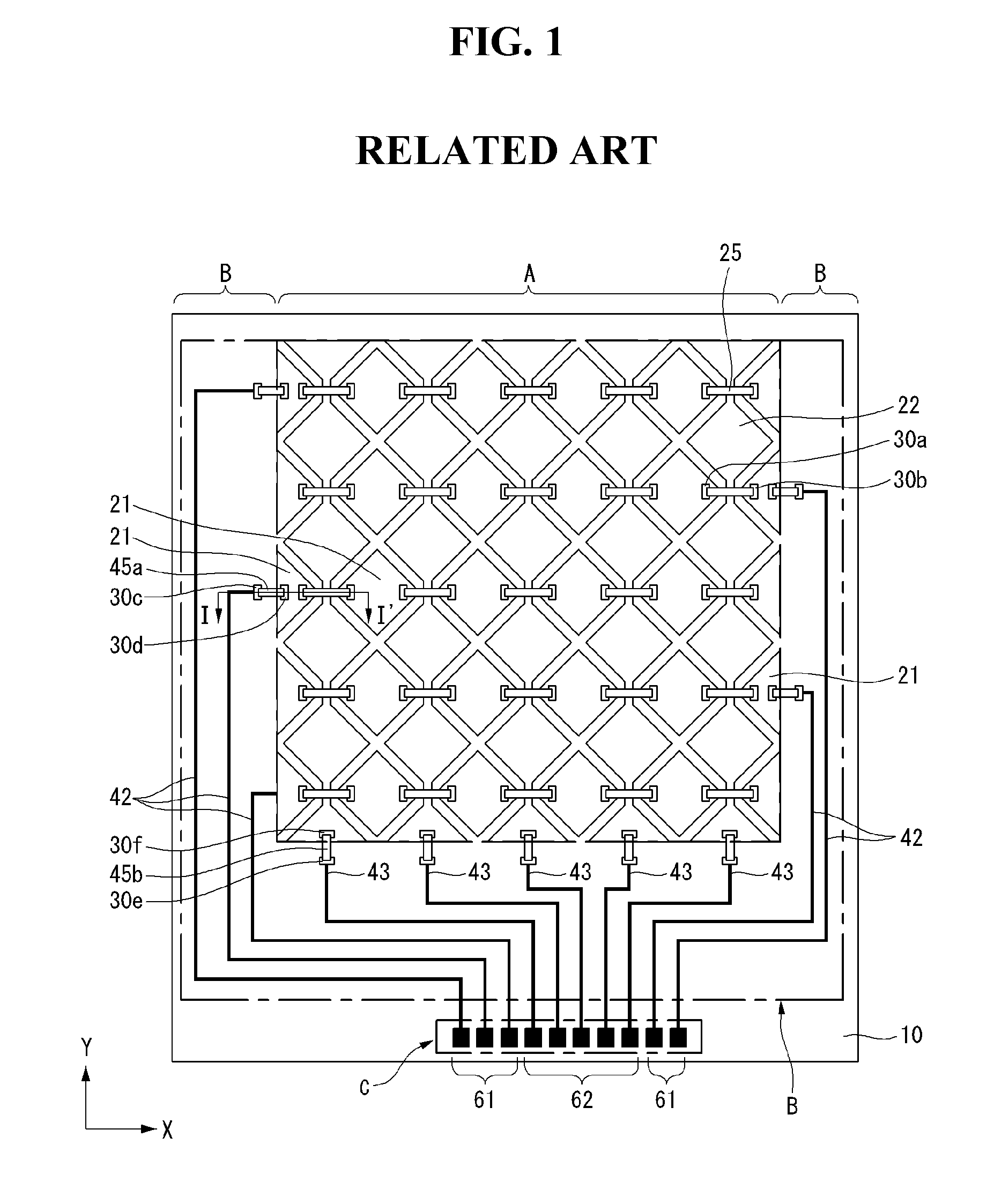 Electrostatic capacitive type touch screen panel