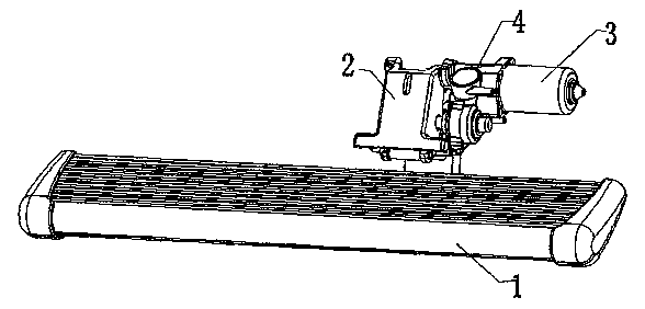 Electric telescopic side pedal of automobile