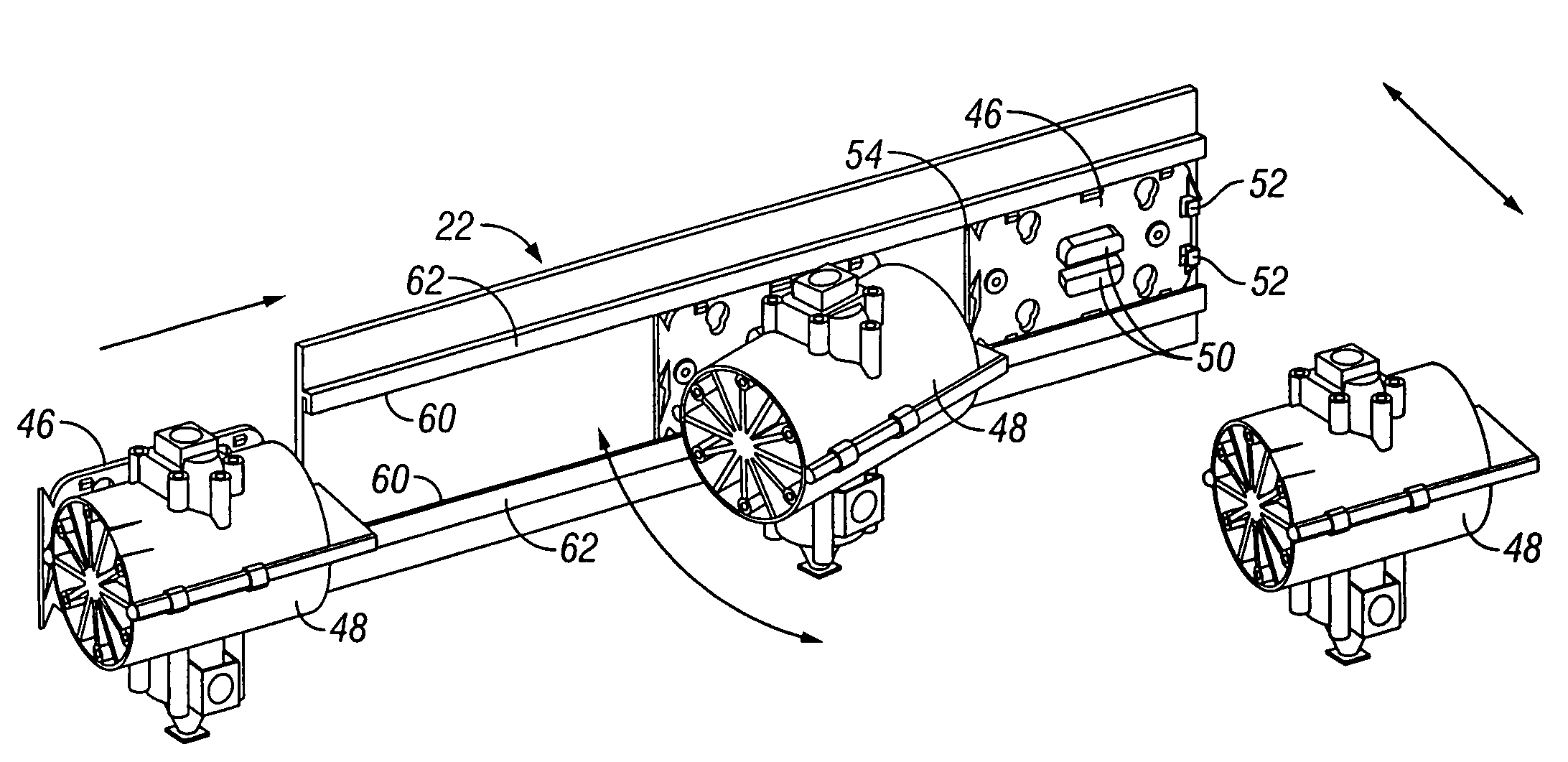 Comestible fluid rack and rail apparatus and method