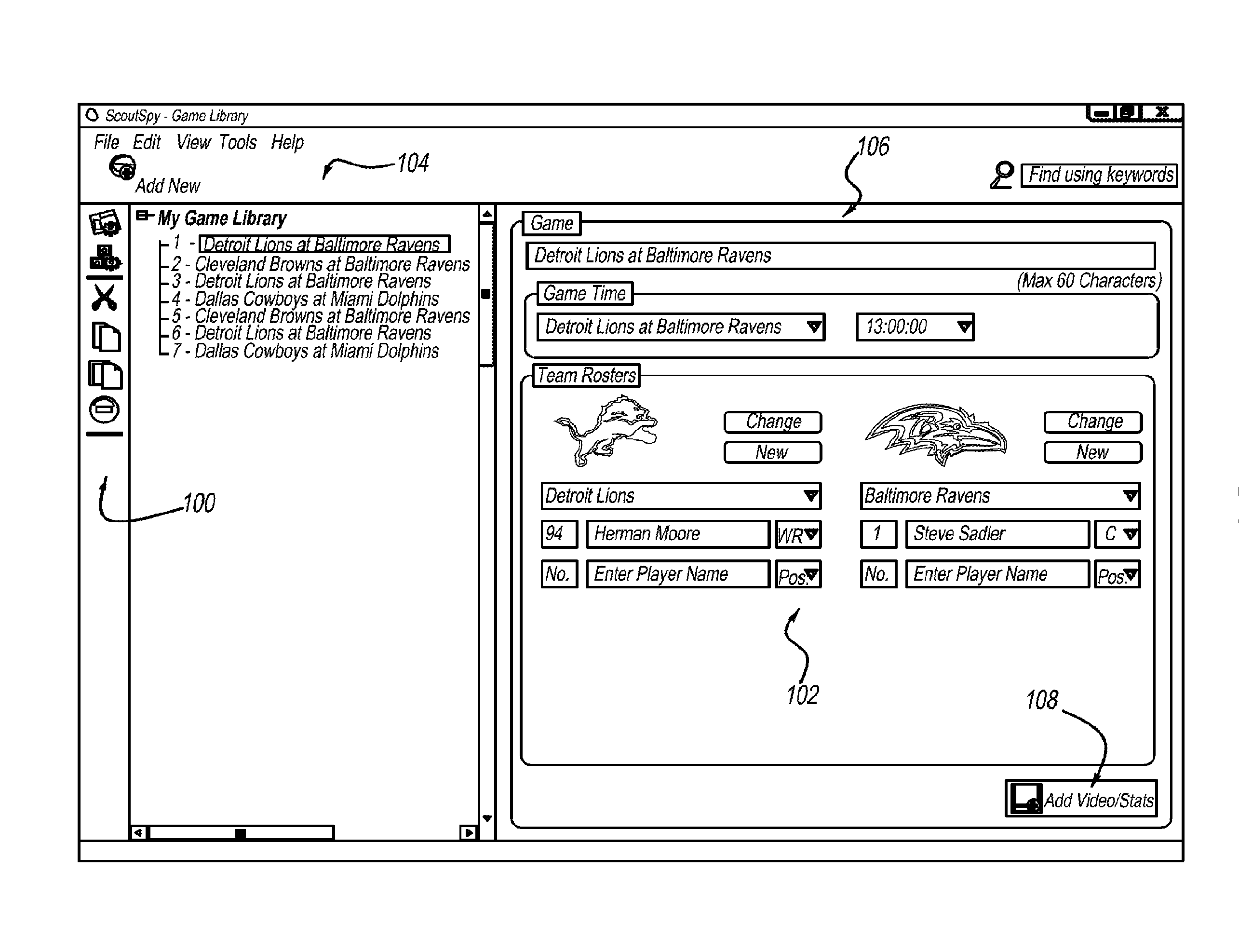 Statistical and visual sports analysis system